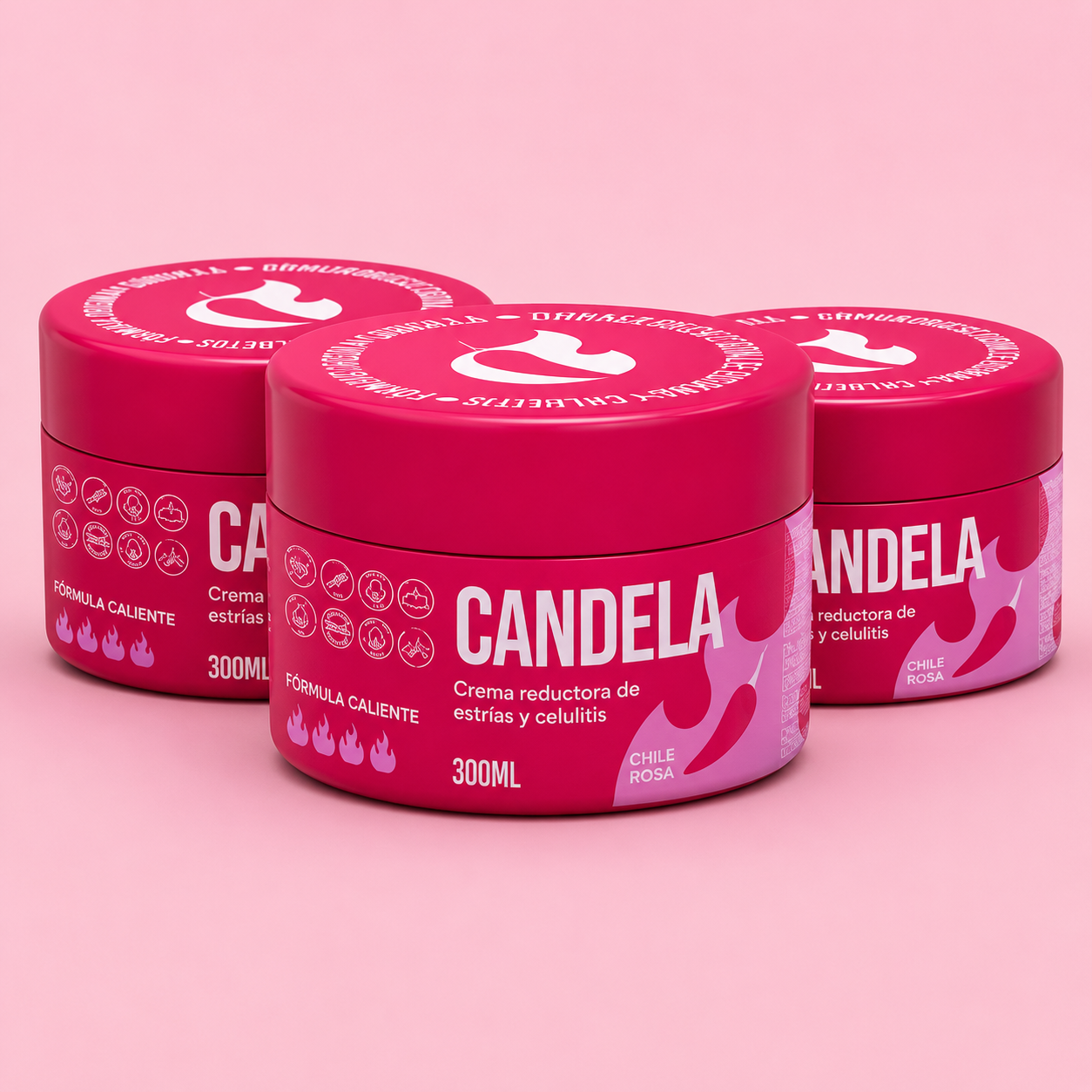 Candela crema reductora